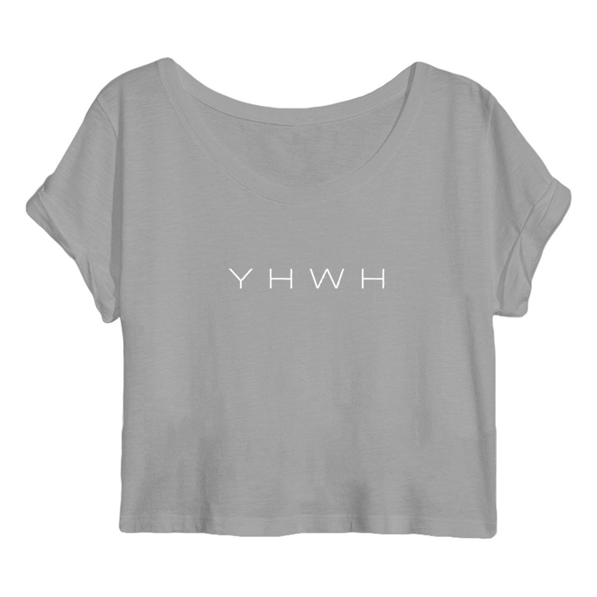 Image back Women's crop top - Premium Plus YHWH