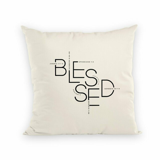 Image back Cushion - Premium Plus BLESSED