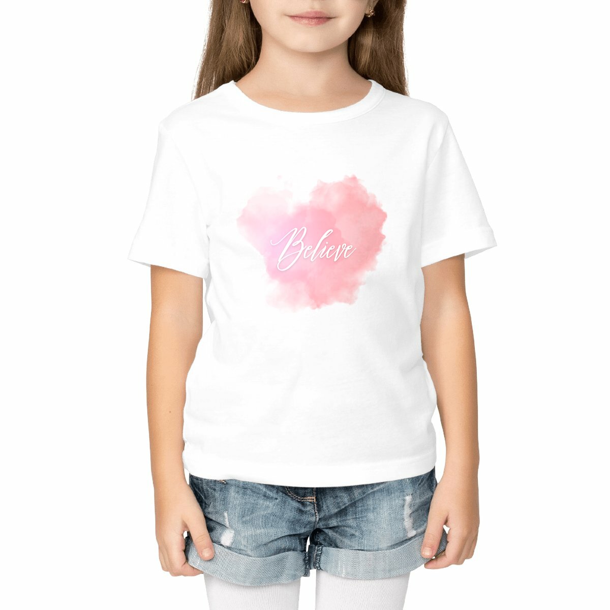 Image front kids T-shirt "croce"