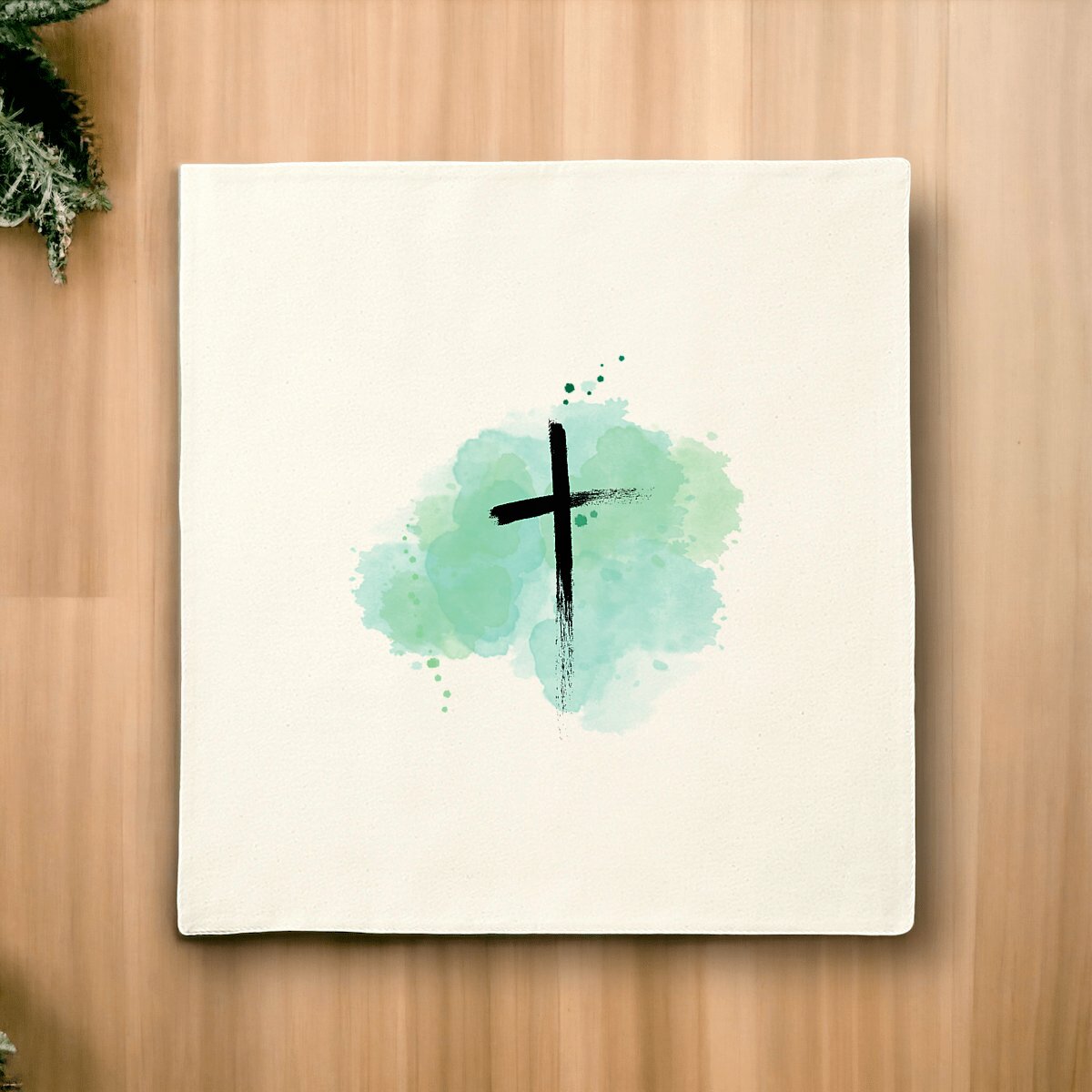 Image front Cushion Cover "ink"