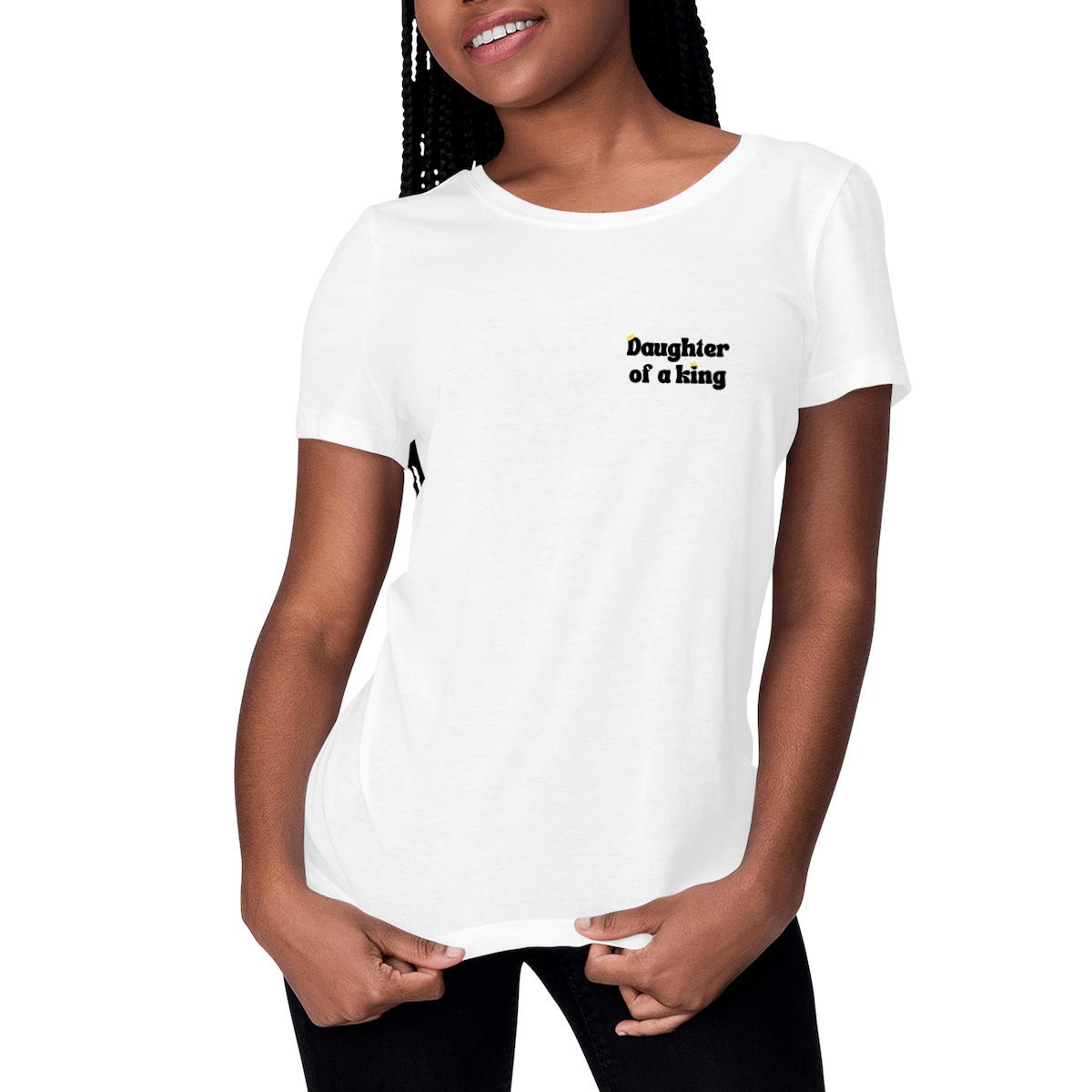 Image front Women's t-shirt Premium+ Daughter of a King