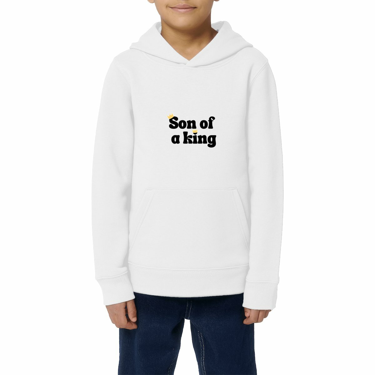 Image front Kids hoodie Premium+ Son of a King