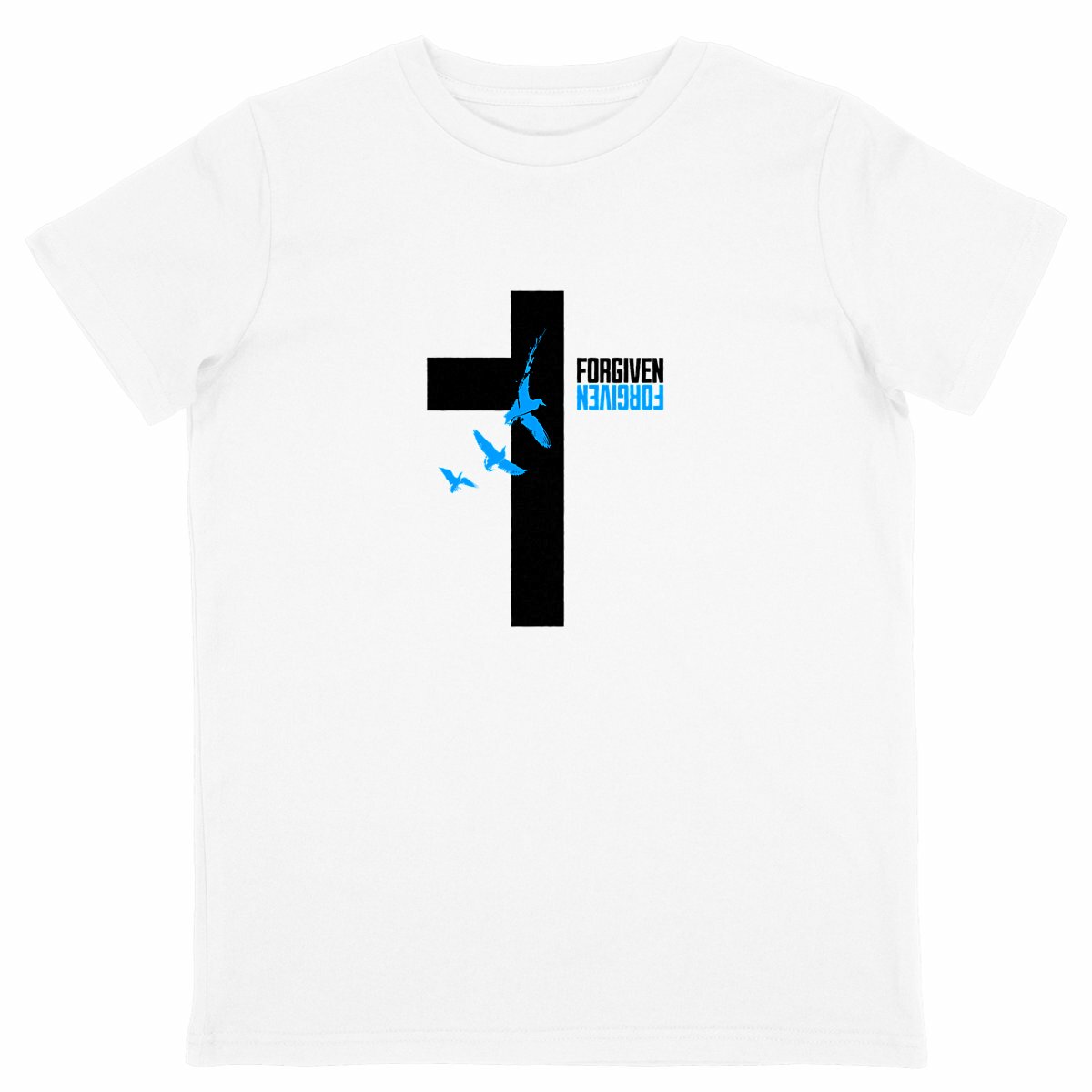 Image back Kids t-shirt Standard  Forgiven