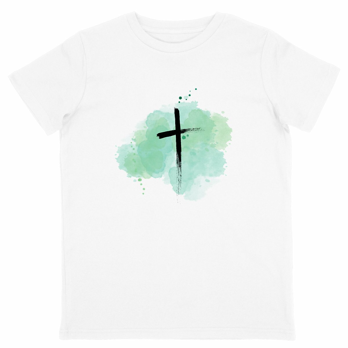 Image back kids T-shirt "croce"