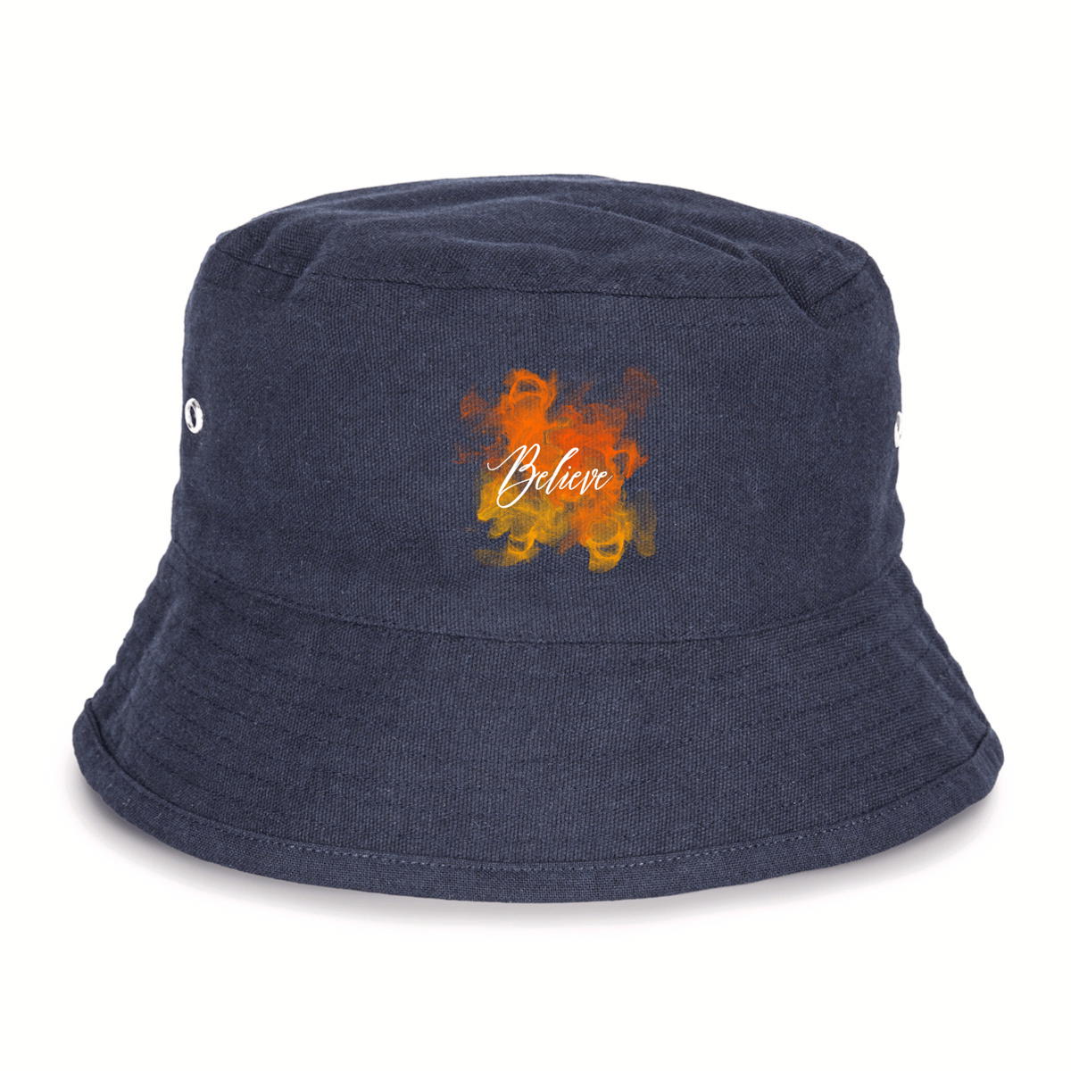 Image back Bucket Hat croce