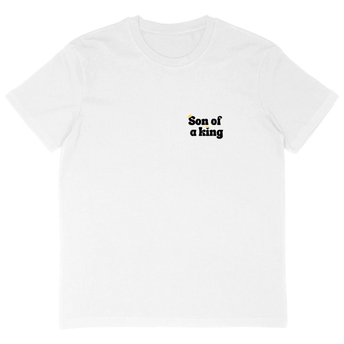 Image back Men's oversized t-shirt premium+ Son of a King