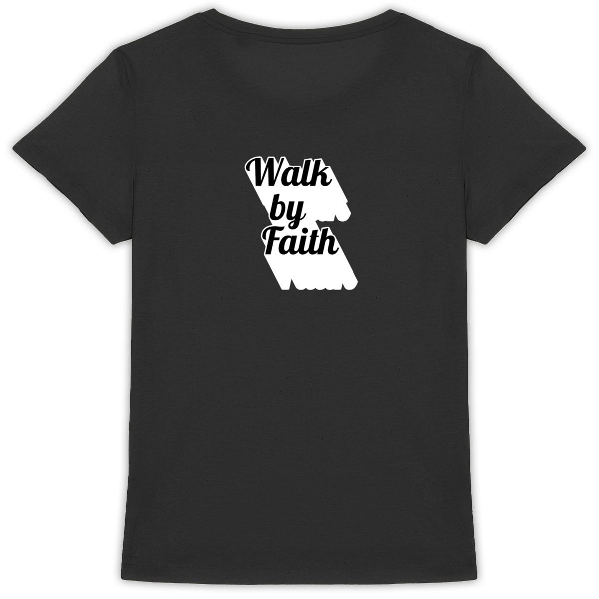 Image back Women's t-shirt Premium+ Walk by Faith