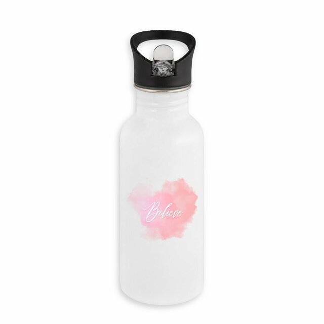 Image back Stainless steel water bottle "ink"
