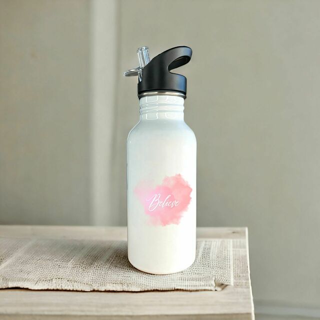 Image front Stainless steel water bottle "ink"