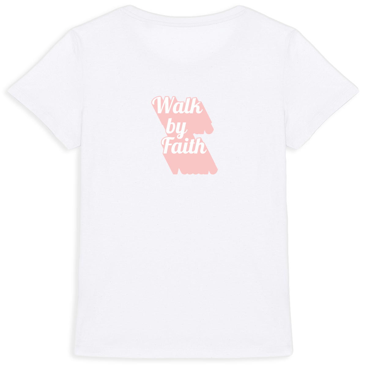 Image back Women's t-shirt Premium+ Walk by Faith