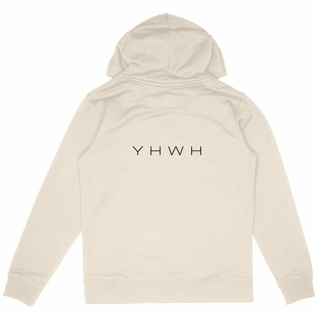Image back Unisex hoodie - Premium Plus YHWH