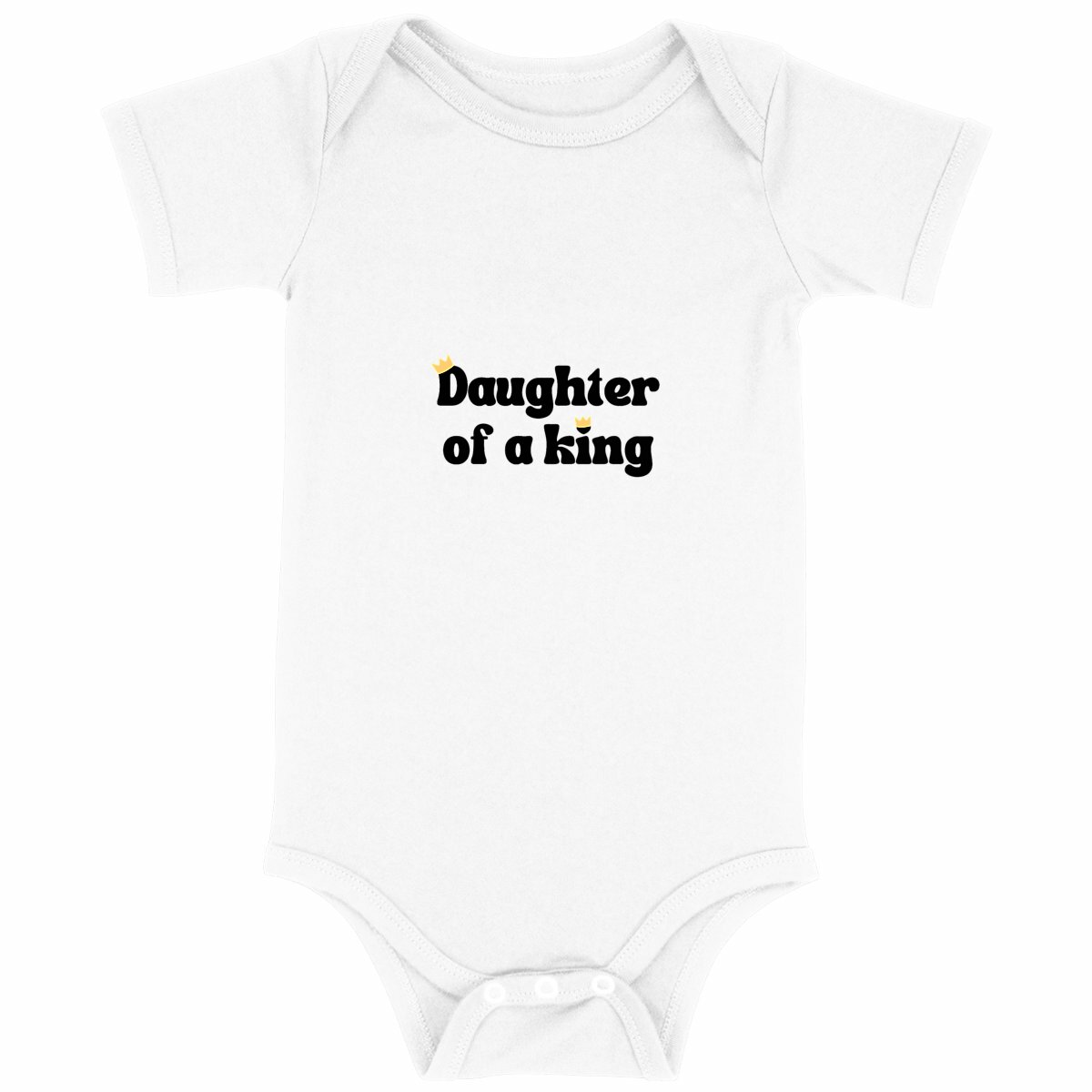 Image back Baby Bodysuit Premium+ daughter of a King