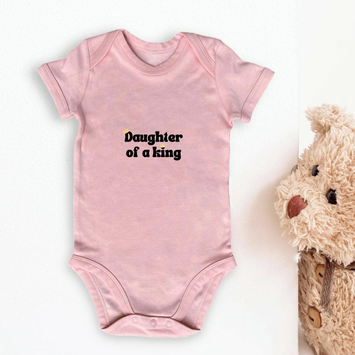Image front Baby Bodysuit Premium+ daughter of a King