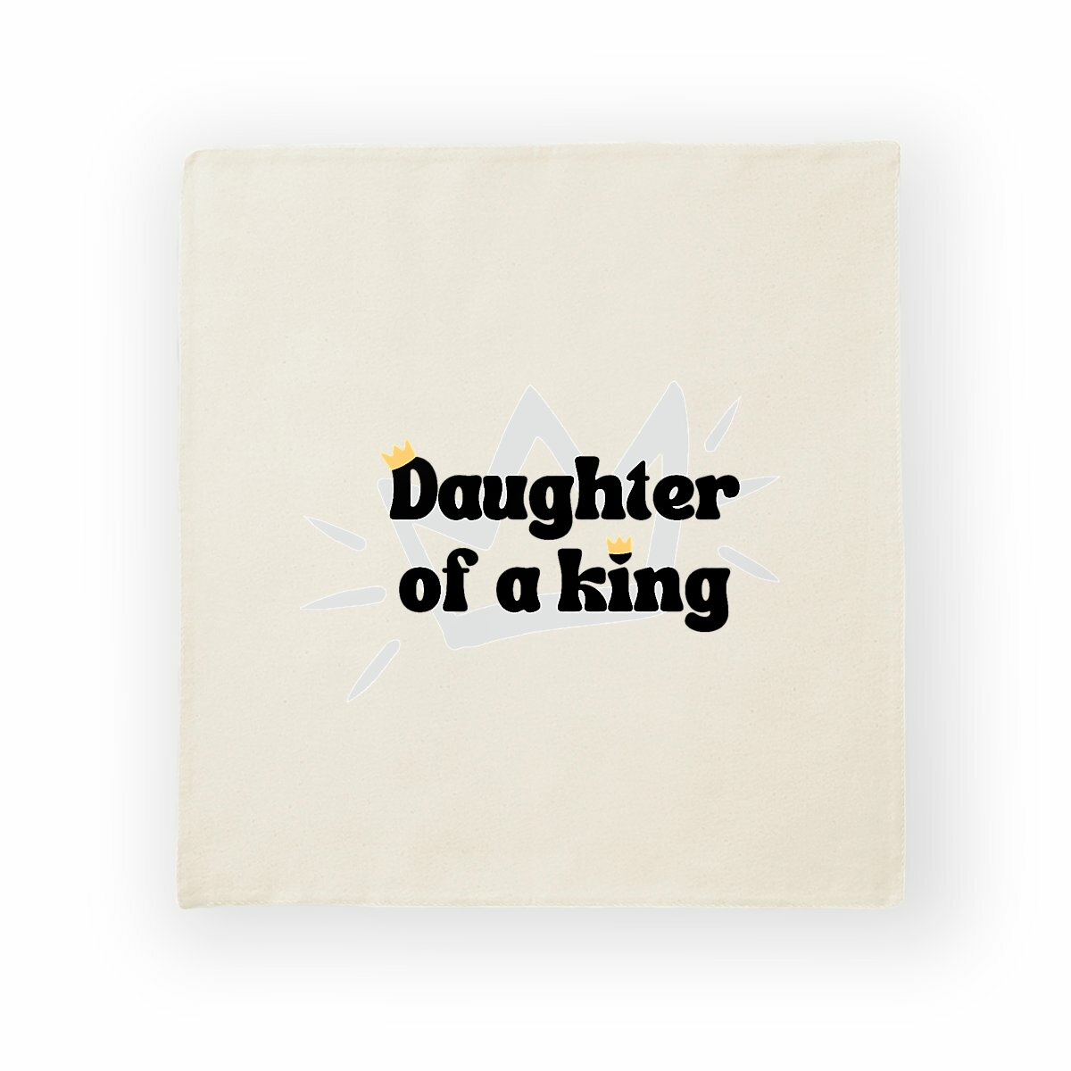 Image back Cushion cover Premium+ one side daughter of a king