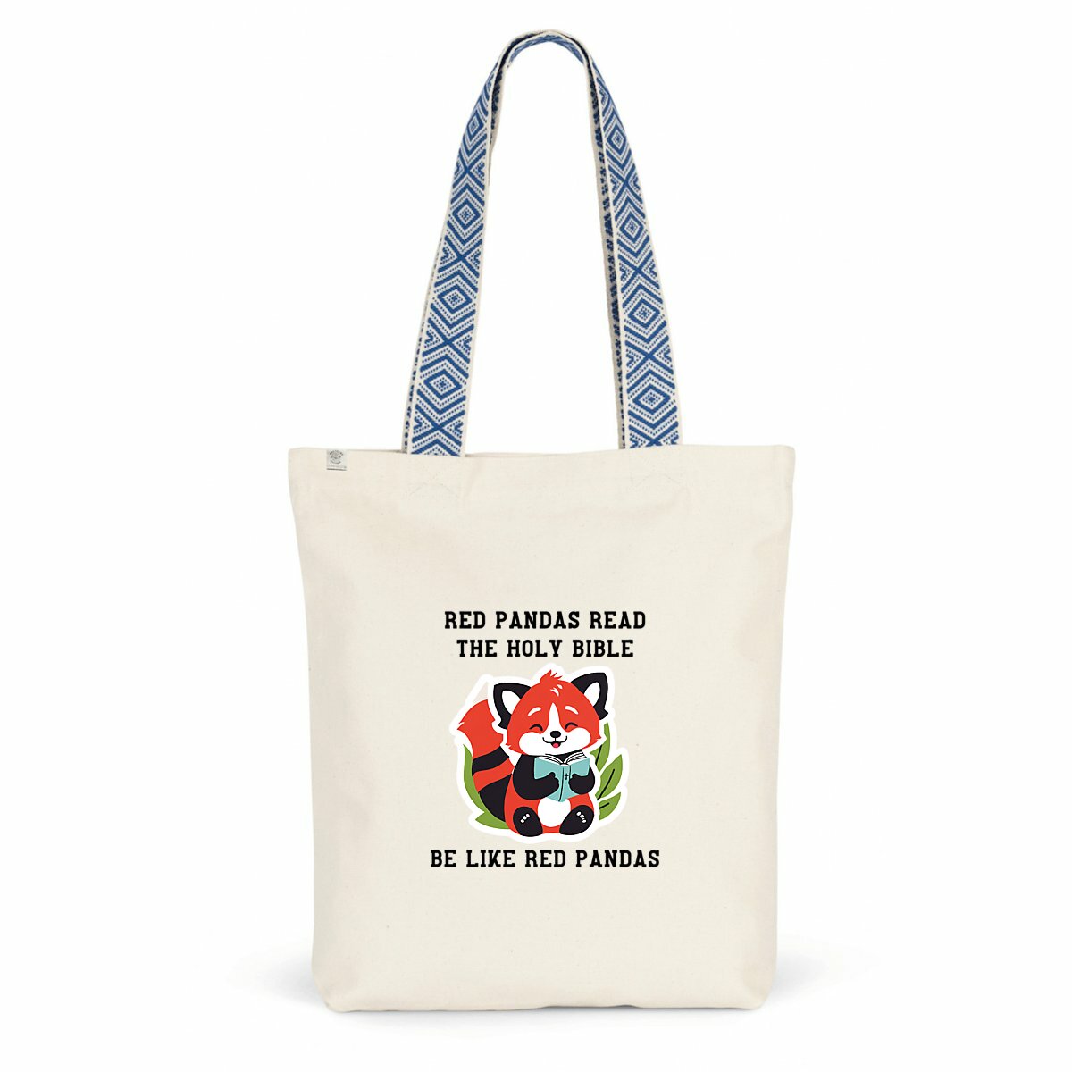 Image back Ethnic totebag Premium+ be like red pandas