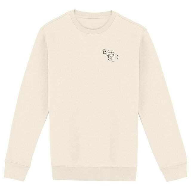Image back Unisex sweat-shirt - Premium Plus BLESSED