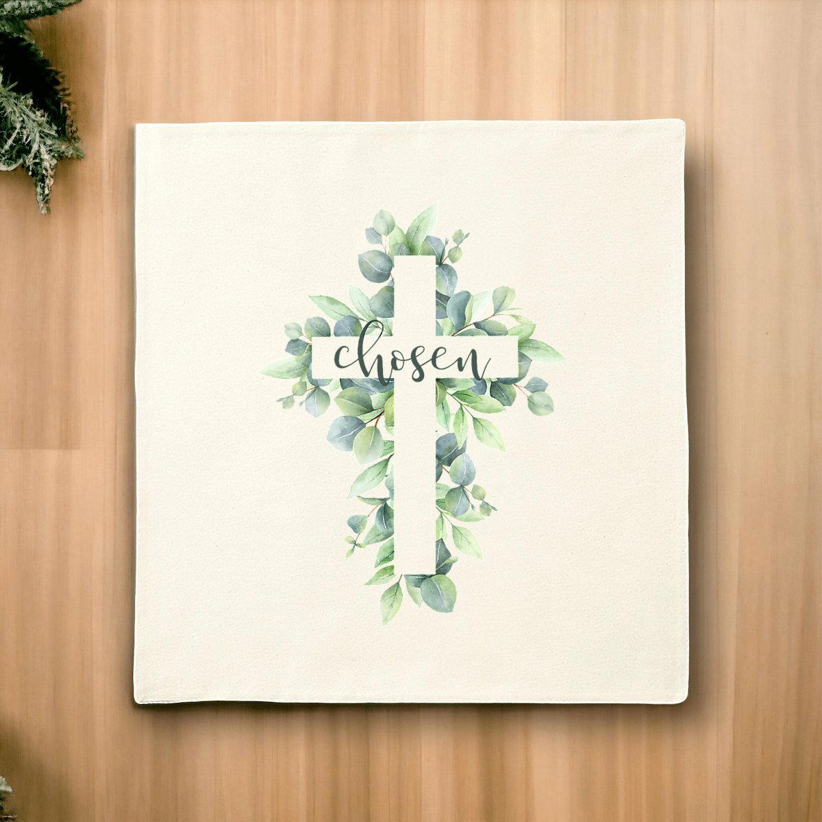 Image front Cotton Cushion Cover chosen