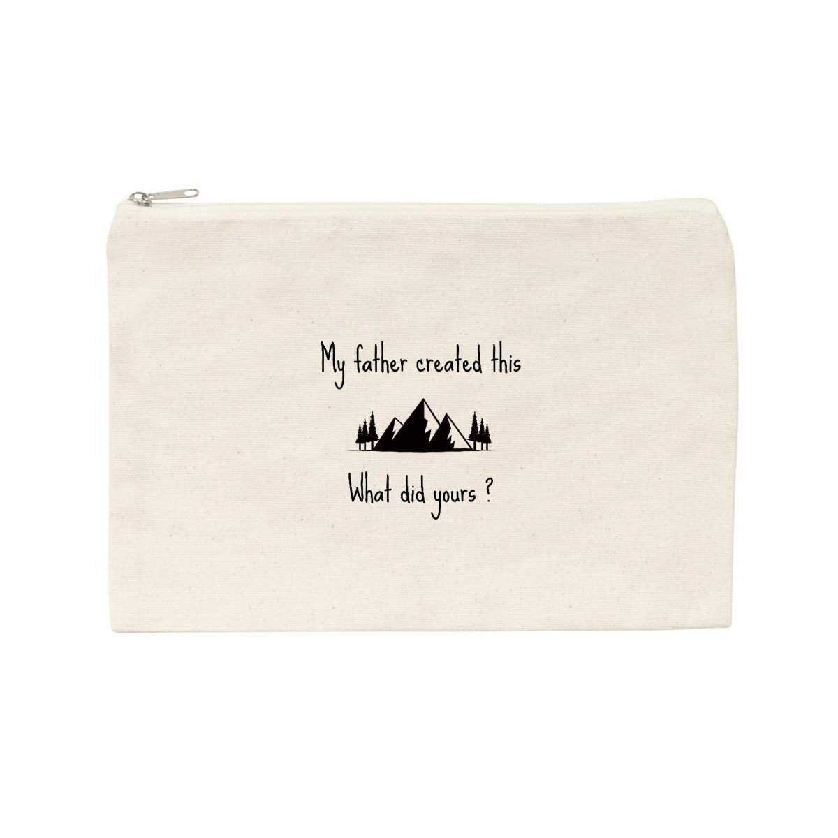 Image back Pencil case Premium+ My father created this