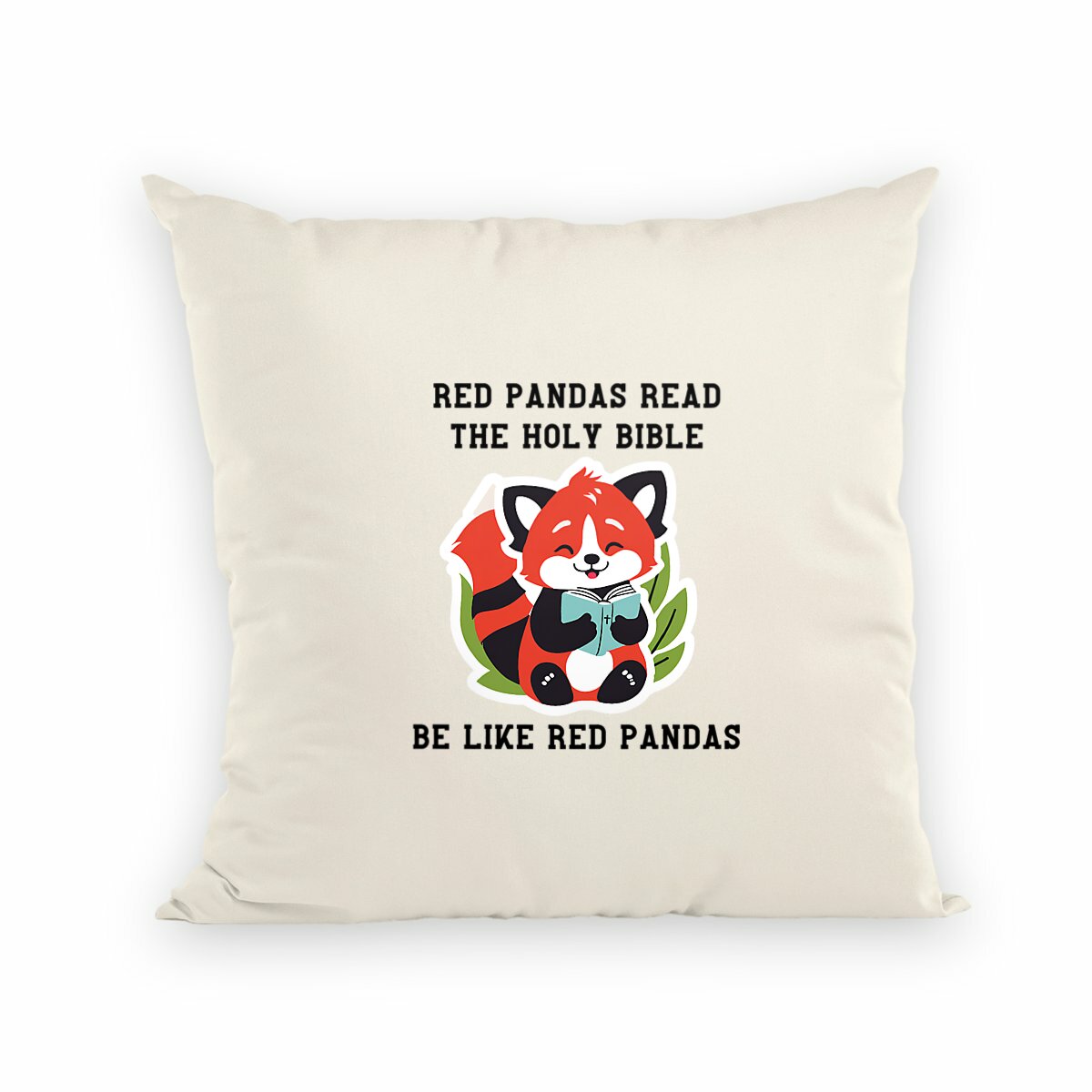 Image back Cushion  Premium+  Be like red pandas