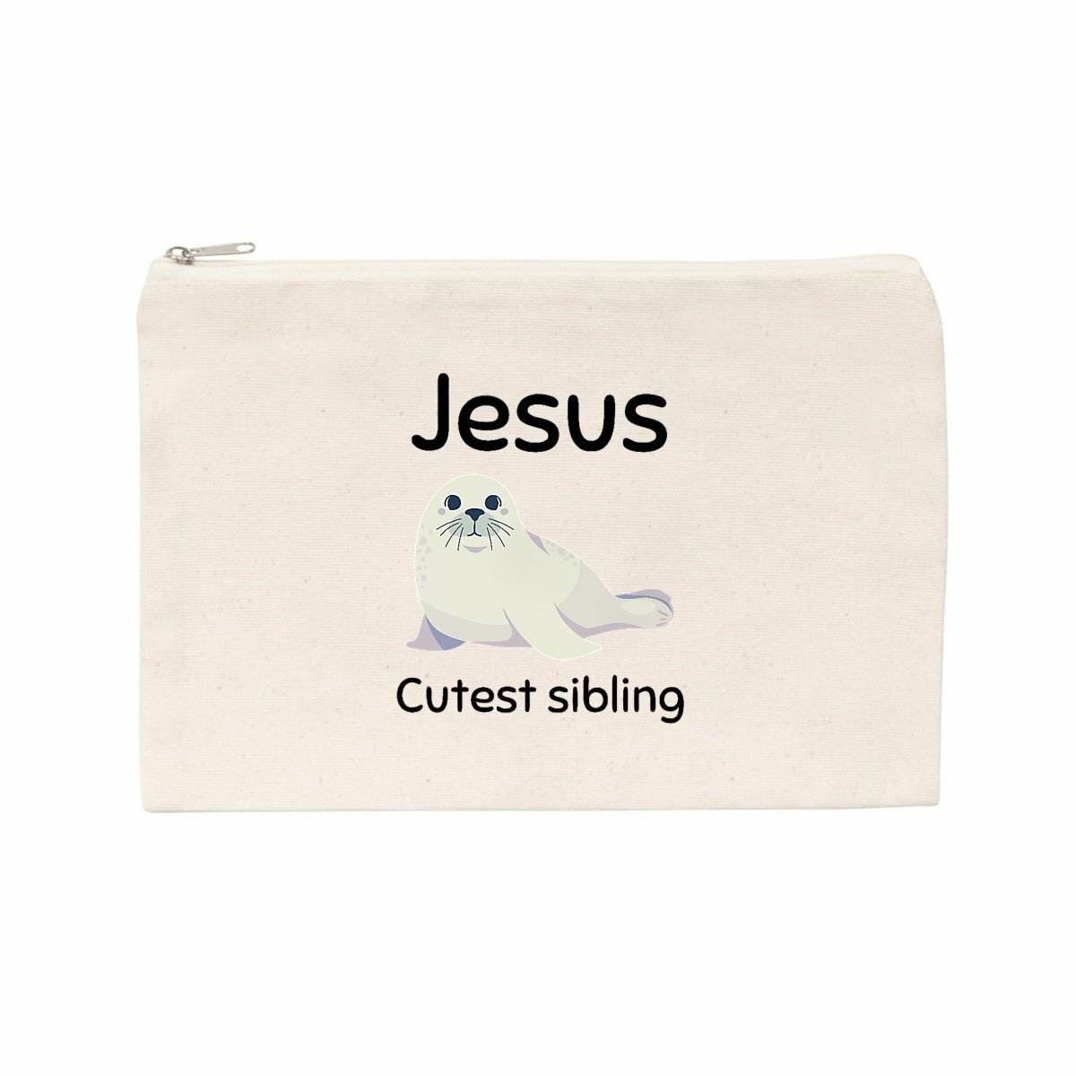 Image back Pencil case Premium+ Jesus's cutest Sibling 