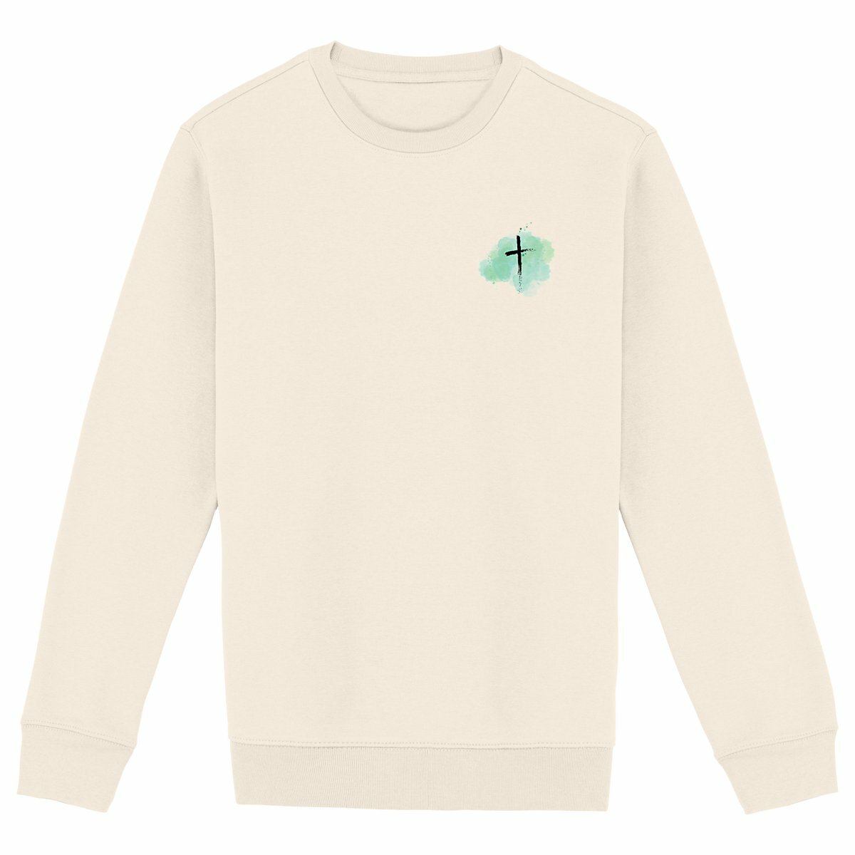 Image back Heavyweight Unisex sweat-shirt "croce"