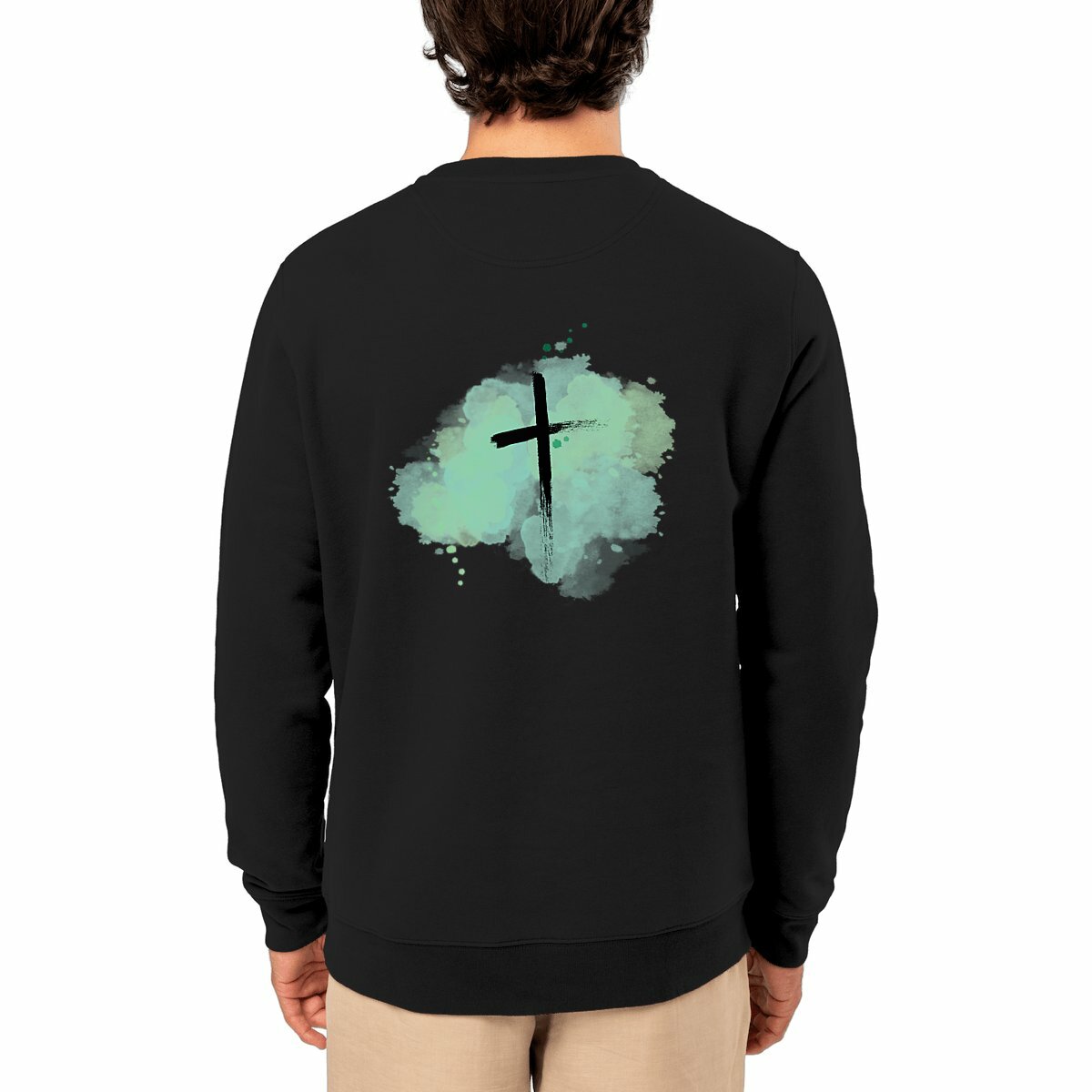 Image front Heavyweight Unisex sweat-shirt "croce"