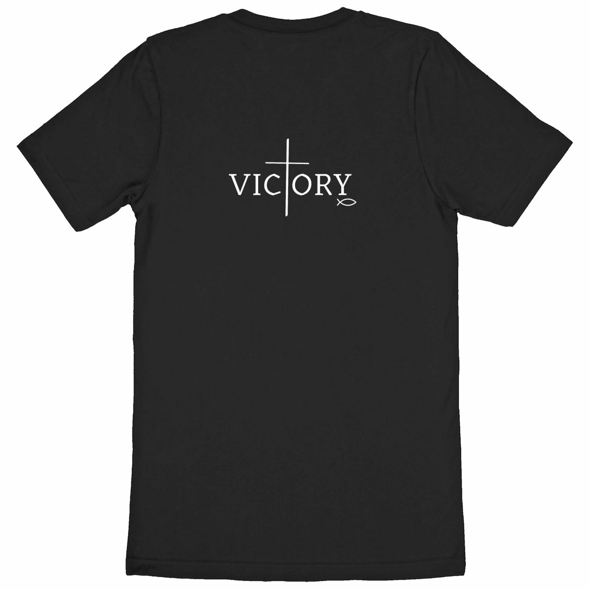 Image back Heavyweight Unisex t-shirt premium+ Victory back only