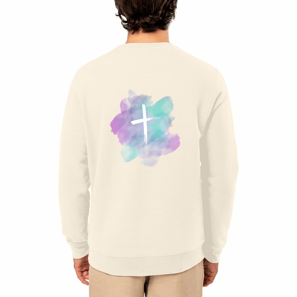 Image front Heavyweight Unisex sweat-shirt "croce"