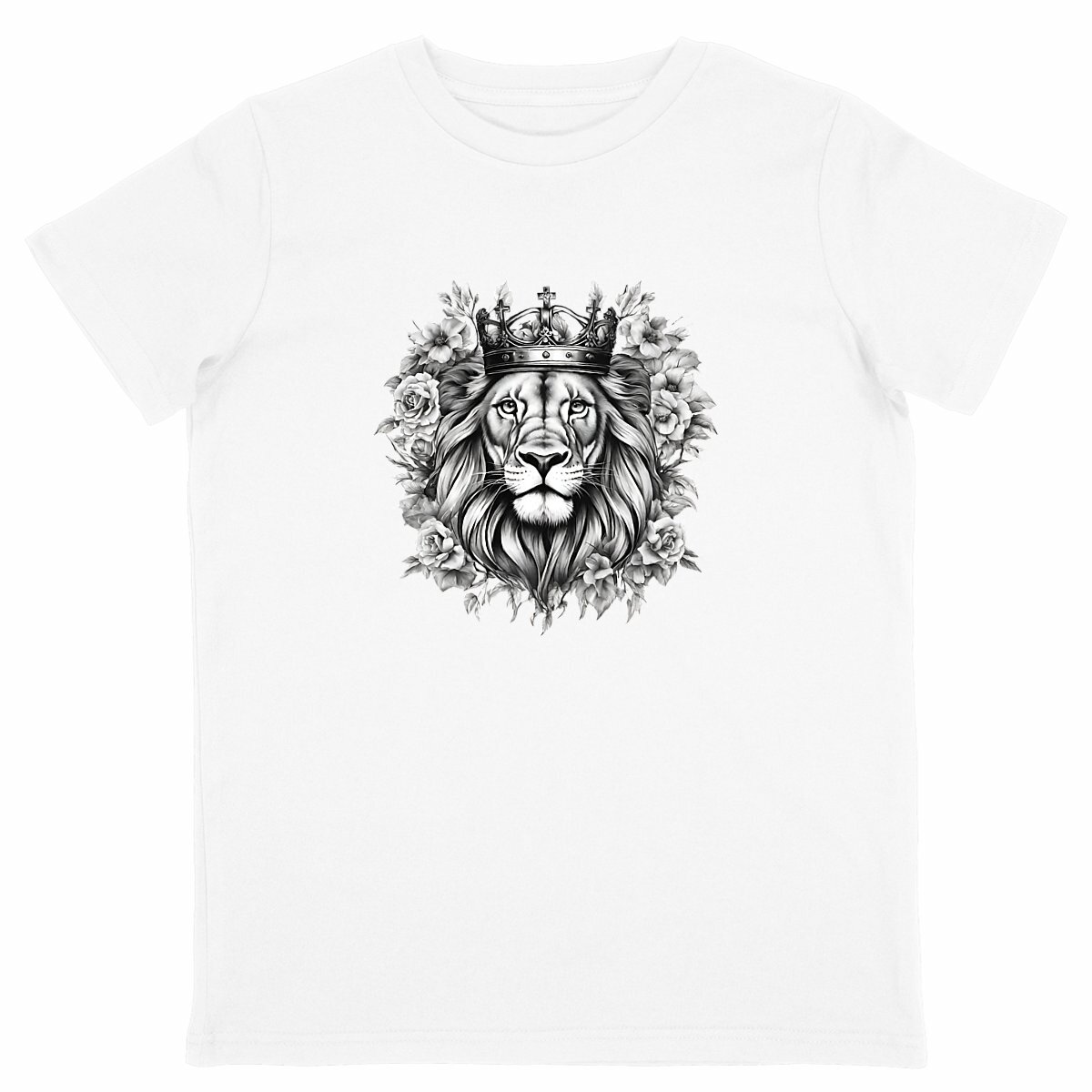 Image back kids T-shirt strong Lion
