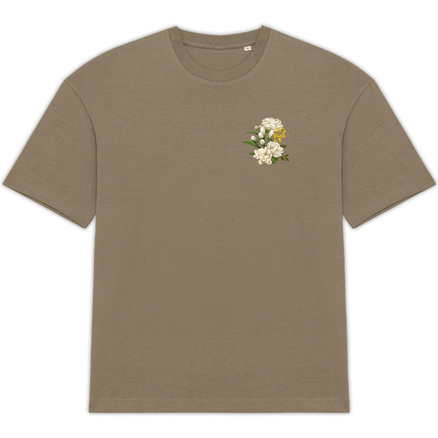 Image back Unisex oversized t-shirt "Strong Lion"