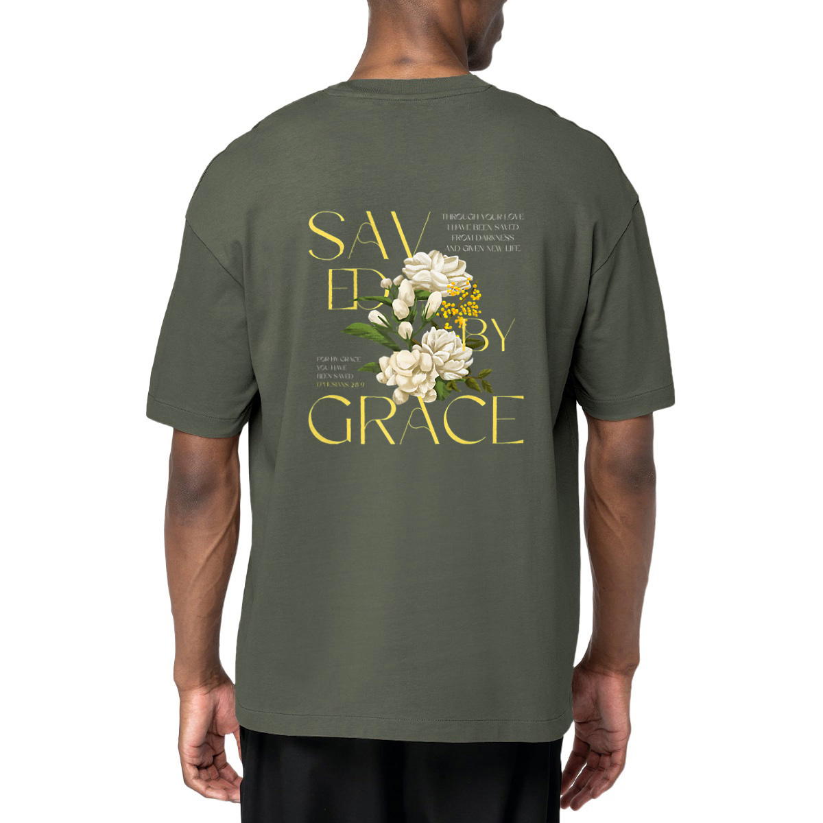 Image front Unisex oversized t-shirt "Strong Lion"