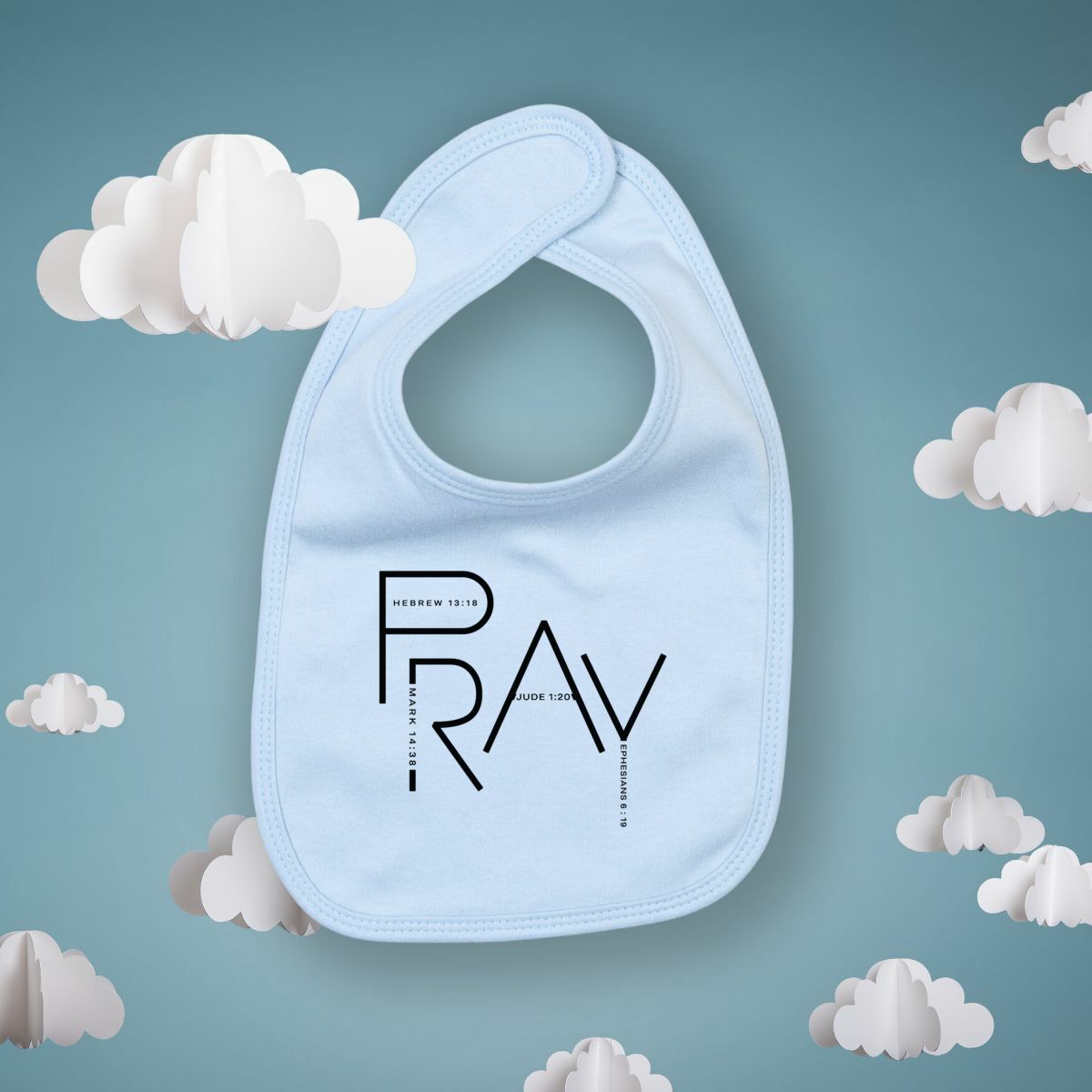 Image front Bib - Premium Plus PRAY