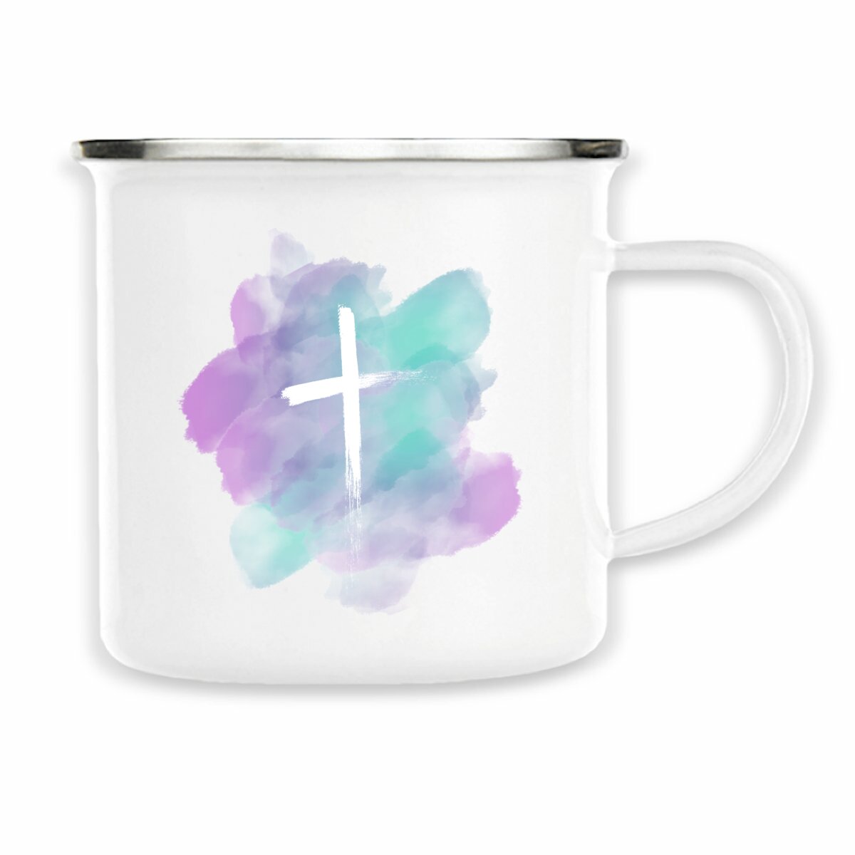 Image back Enamel mug "ink"