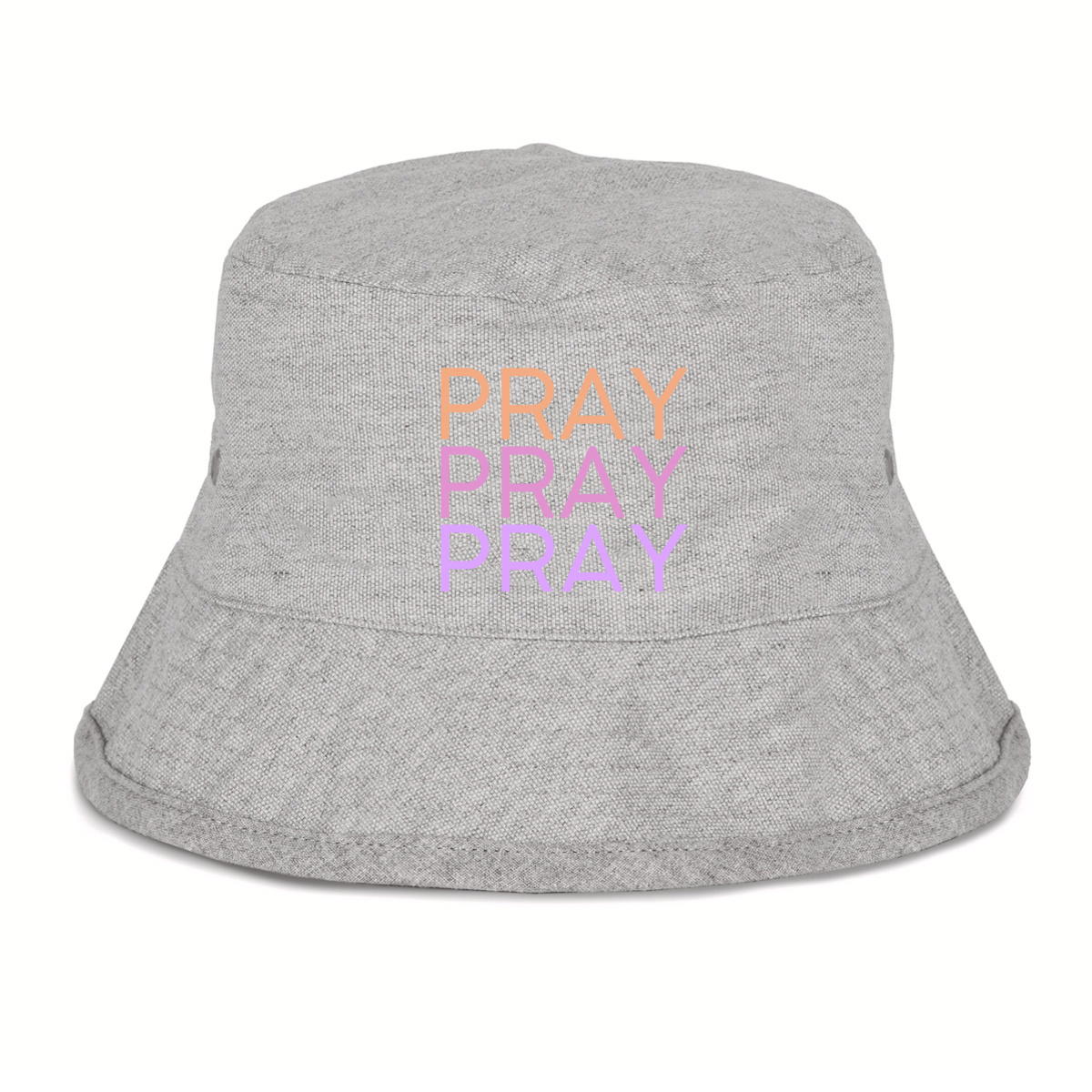 Image back 100% Recycled Bucket Hat - Premium Plus Pray 3x