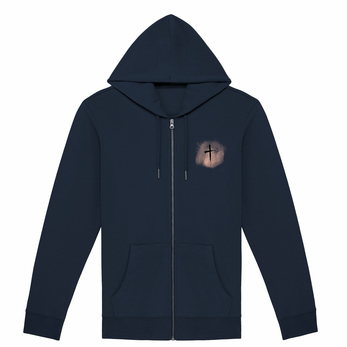 Image front Unisex Zip Hoodie "croce"