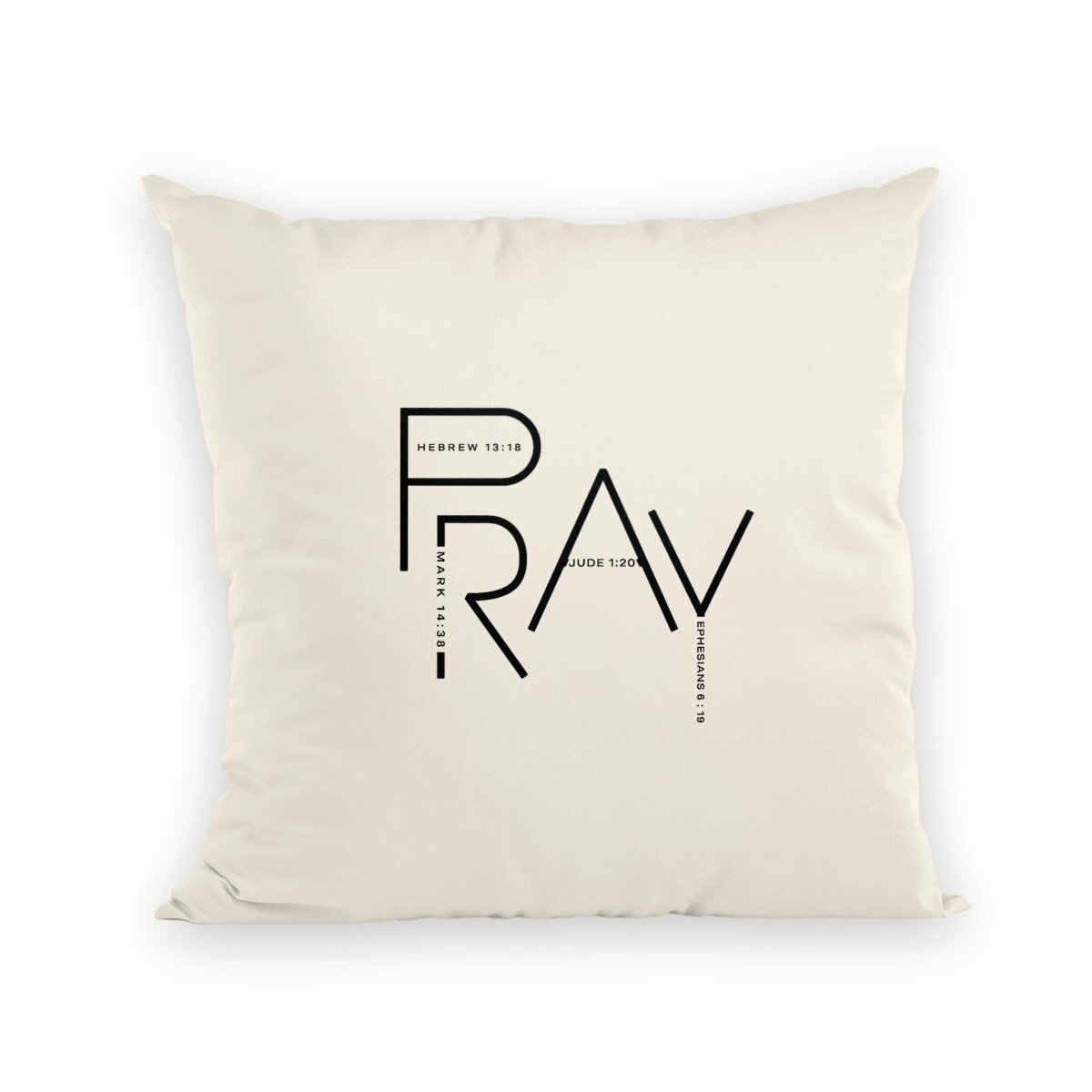 Image back Cushion - Premium Plus PRAY
