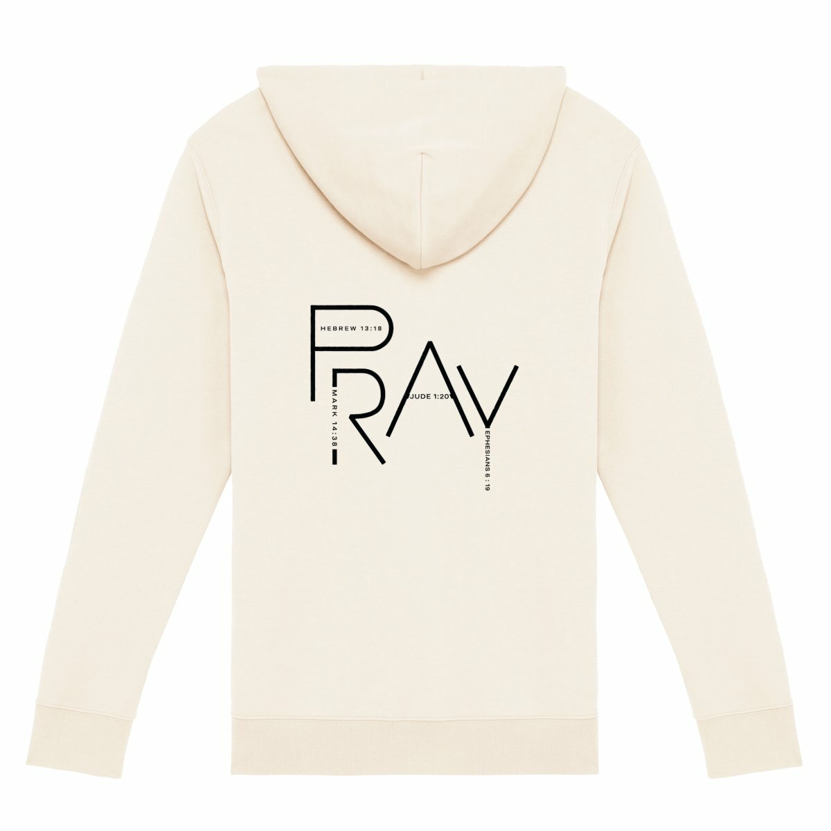 Image front Unisex Zip Hoodie - Premium Plus PRAY