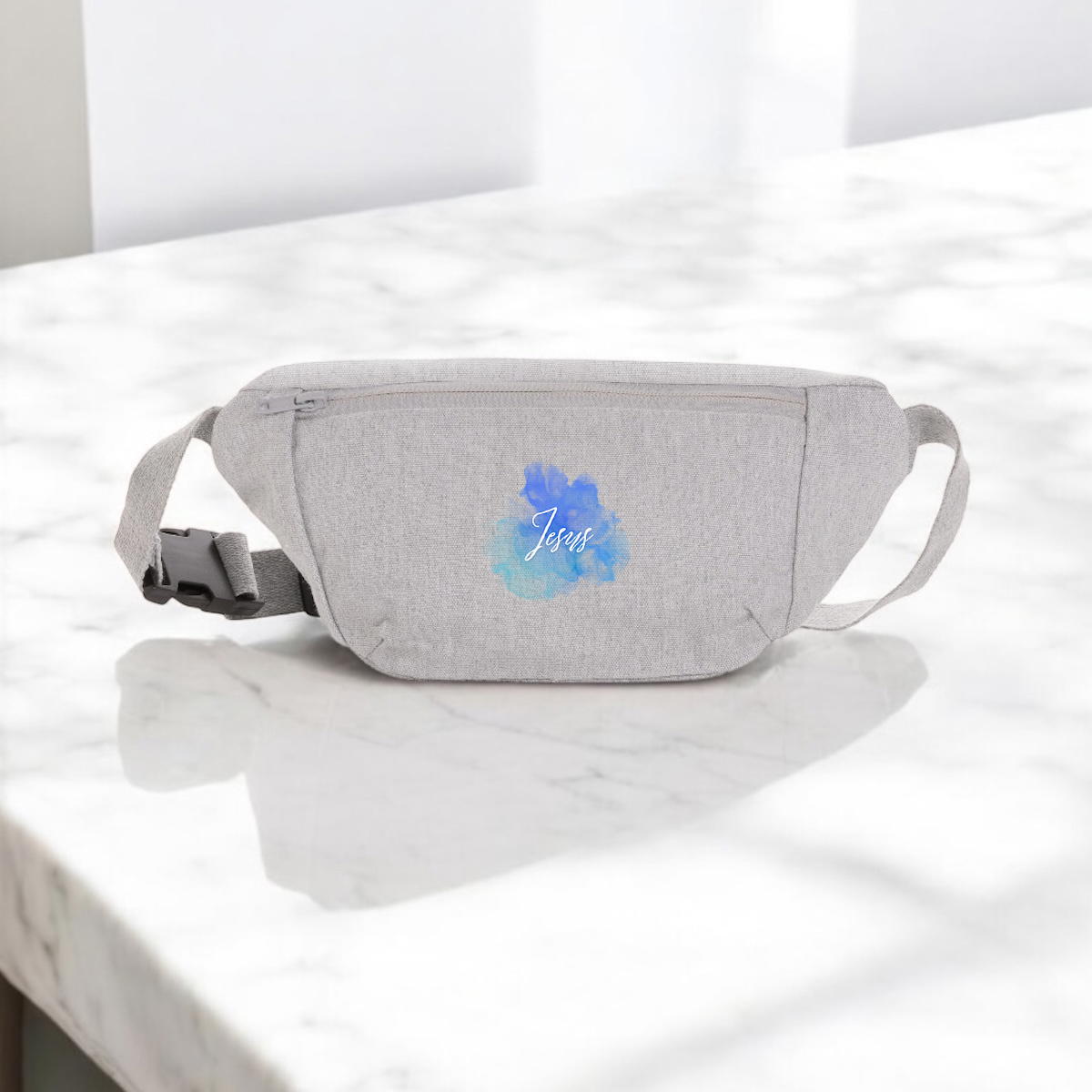 Image front canvas hip bag "ink stain"