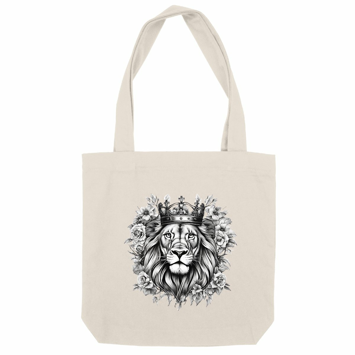Image back Heavy totebag "Strong Lion"
