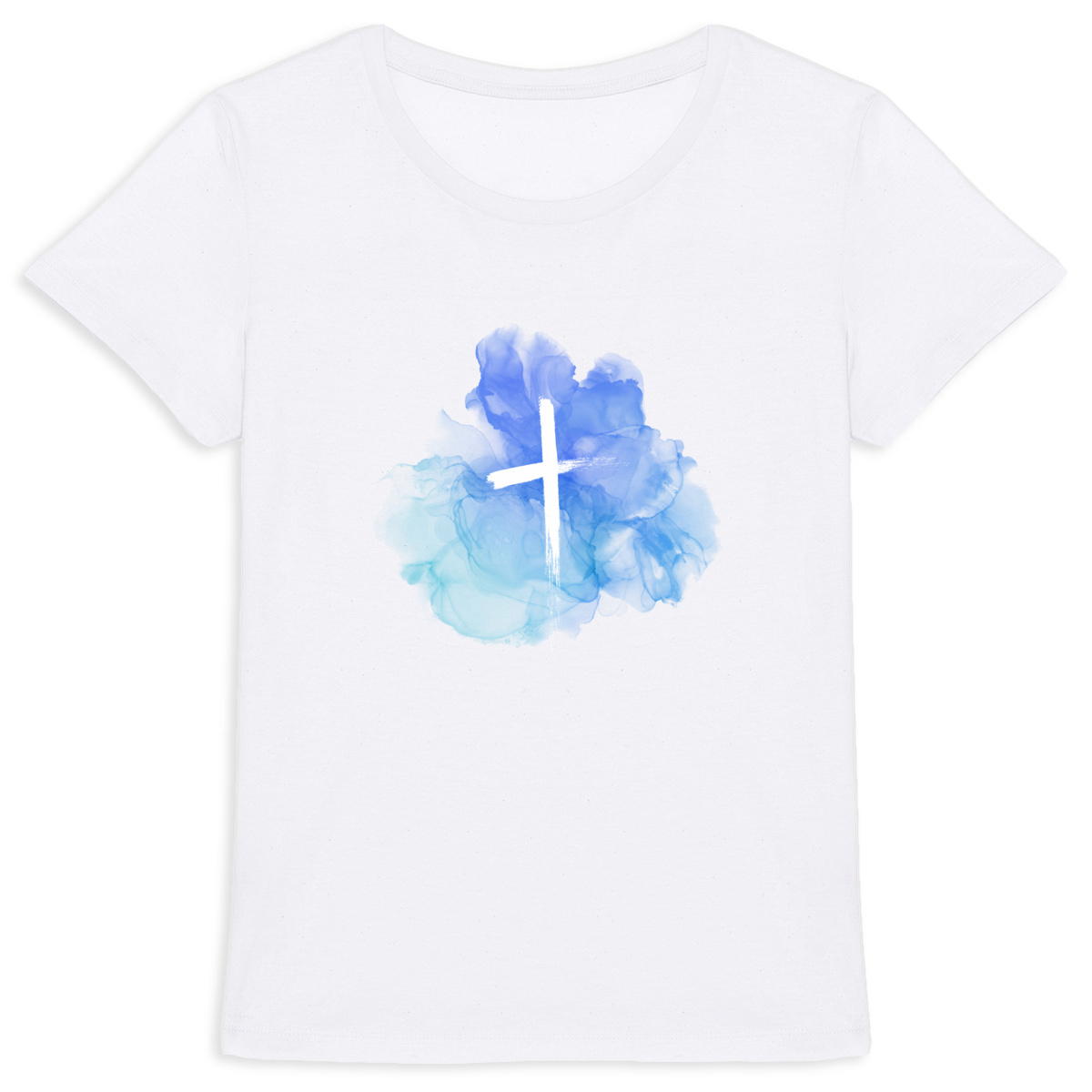 Image back Women's t-shirt "croce"