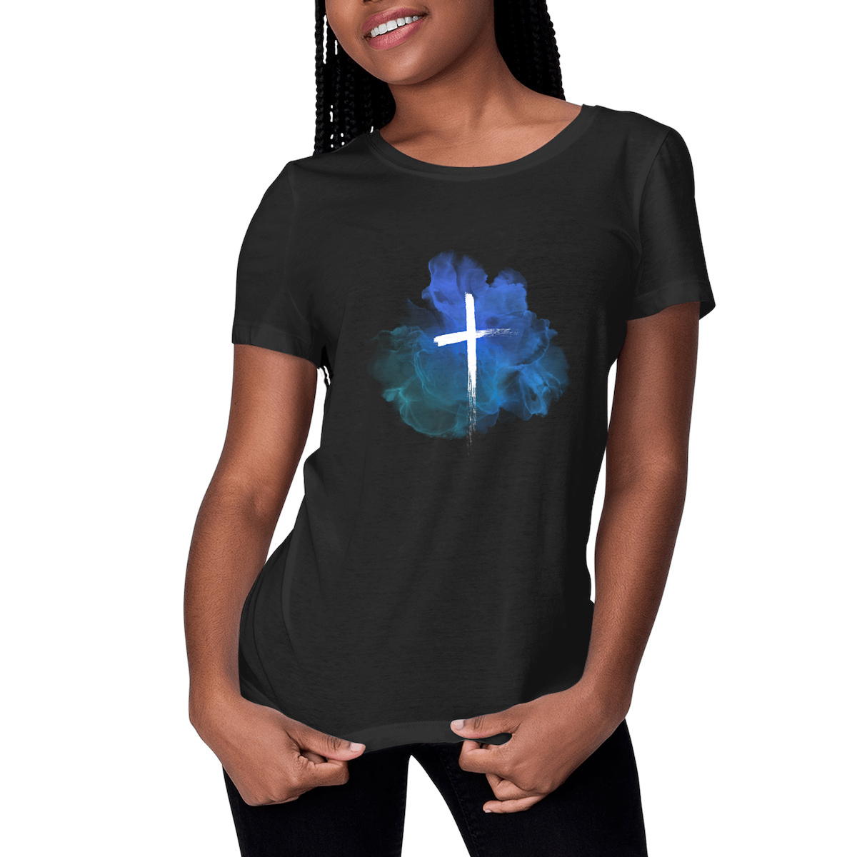 Image front Women's t-shirt "croce"