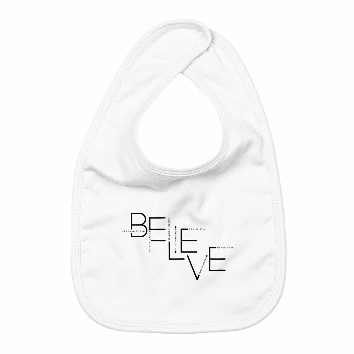 Image back Bib - Premium Plus BELIEVE