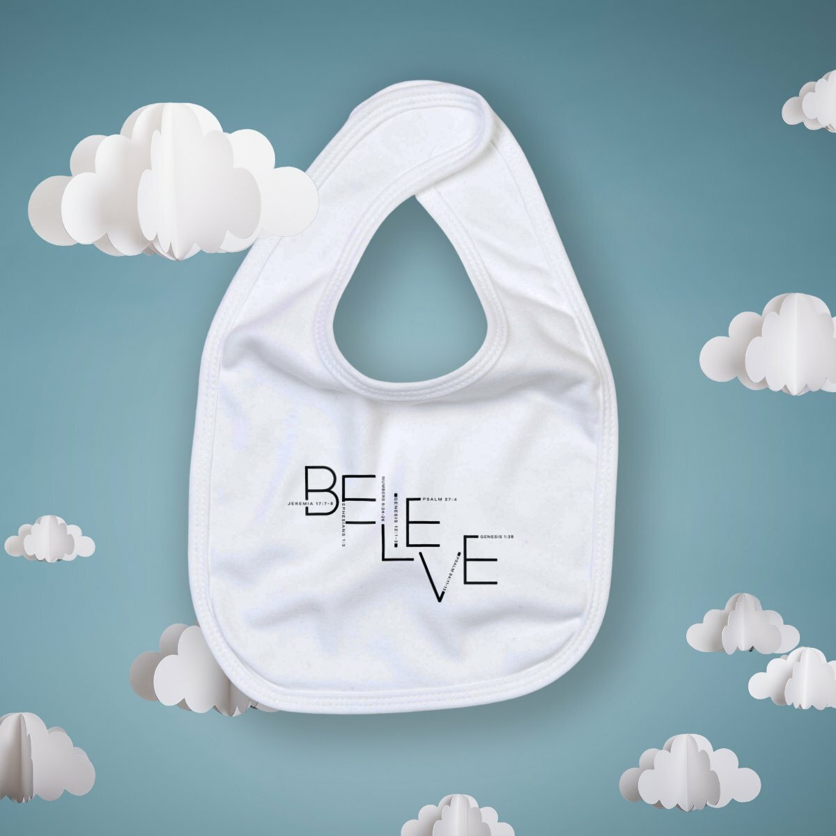 Image front Bib - Premium Plus BELIEVE