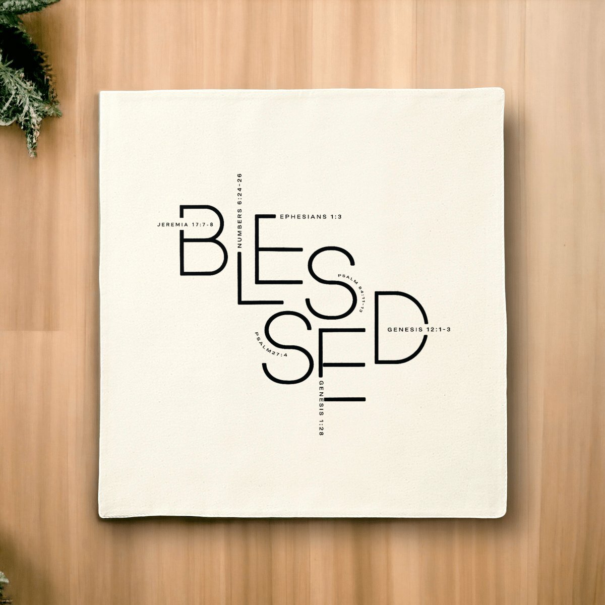 Image front Cushion cover - Premium Plus BLESSED