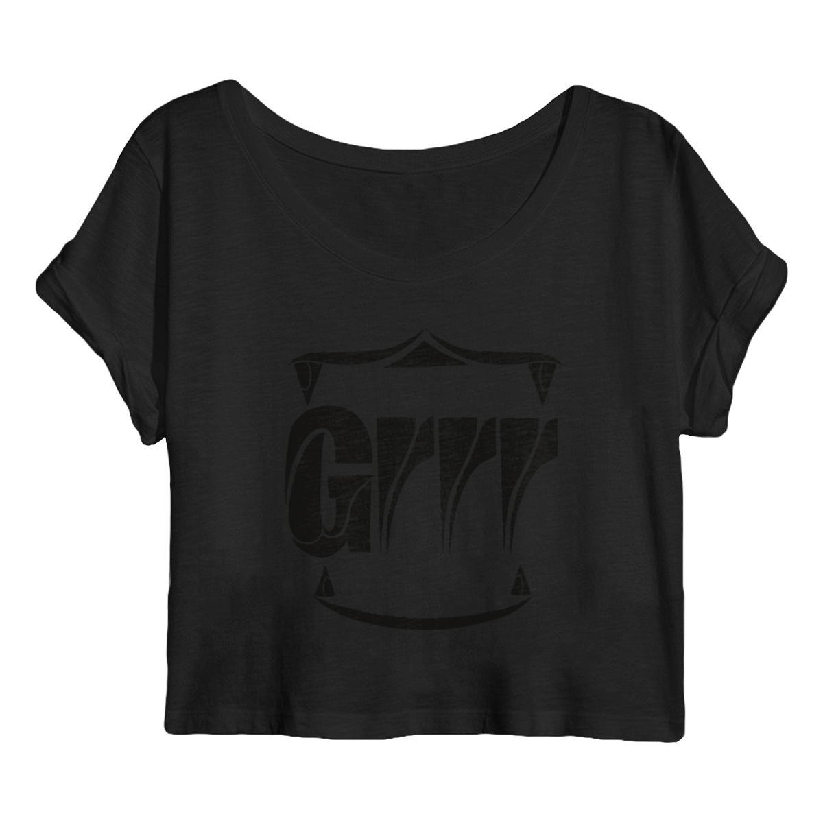 Image back Crop top tribal grr