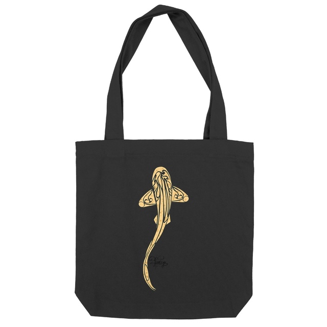 Image back Tote bag épais - requin léopard 