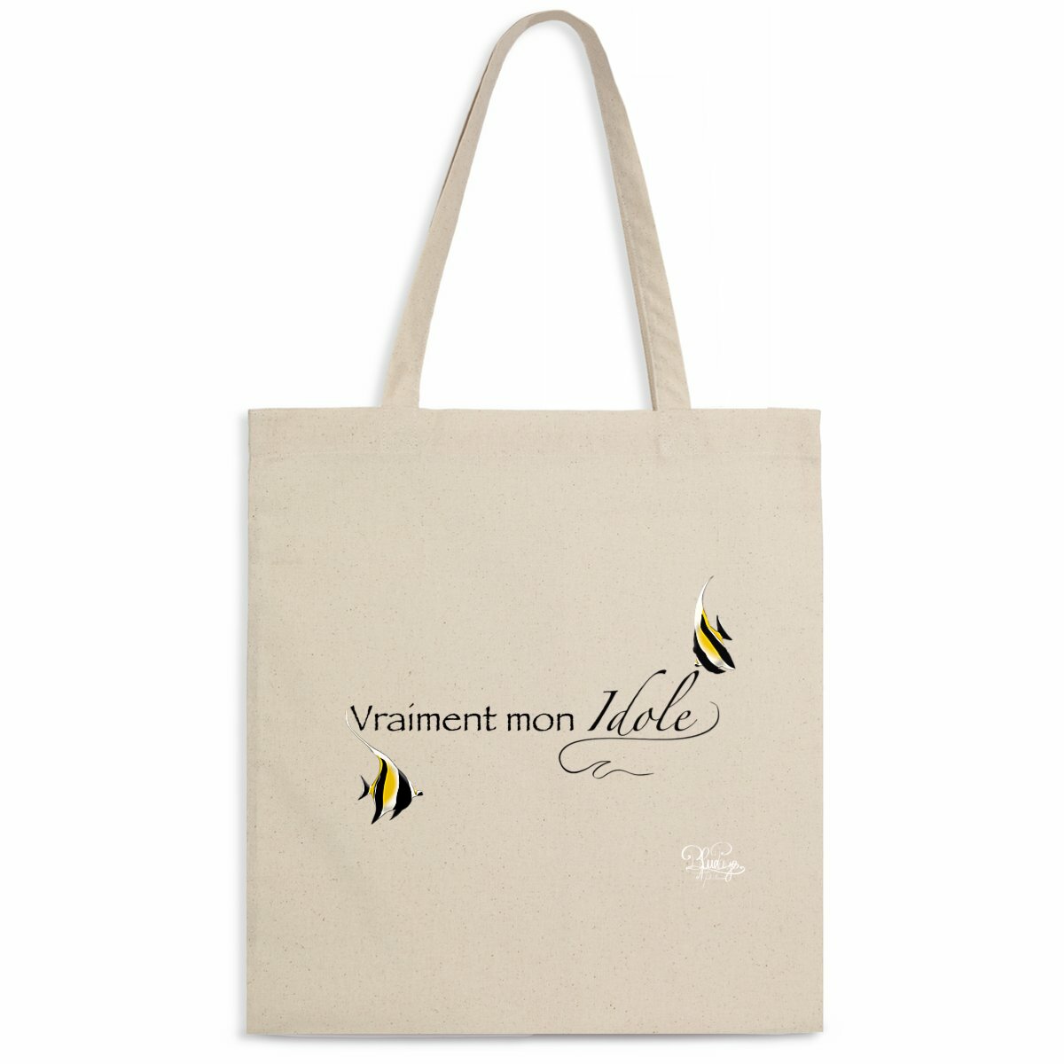 Image front Totebag léger - vraiment mon idole -idole des maures 