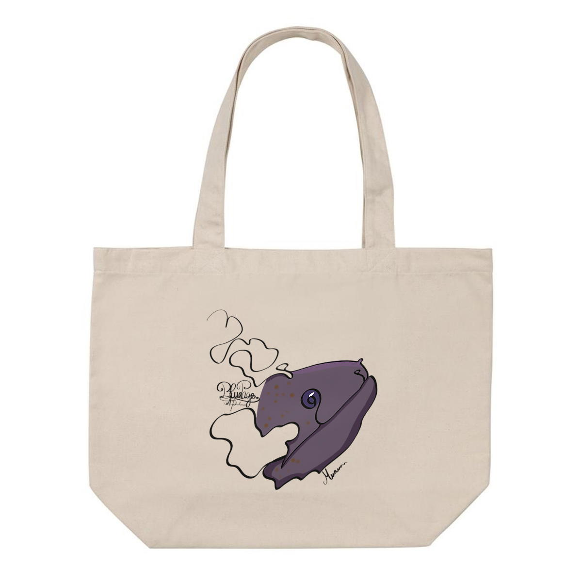 Image front Grand Tote bag - murène 