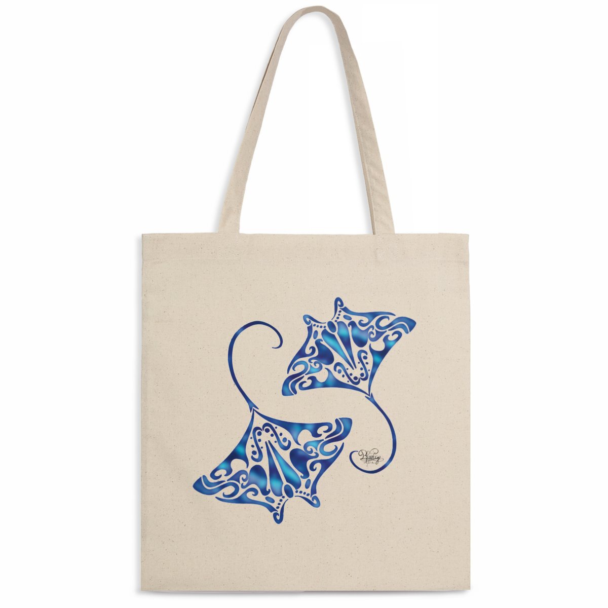 Image front Tote bag danse des raies 