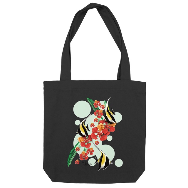 Image back Totebag épais - idole des maures et flamboyant 